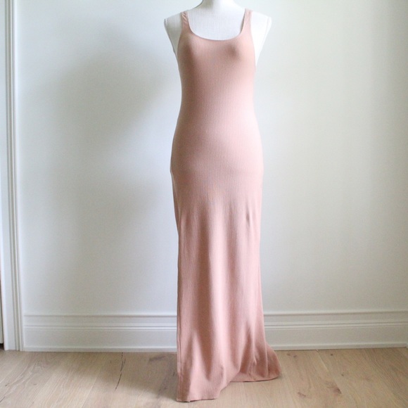 REFORMATION RIBBED MIDI DRESS - Picture 2 of 10